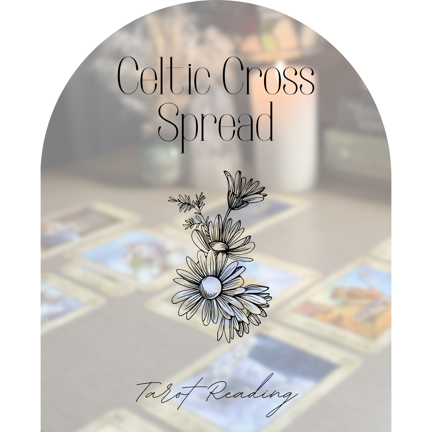Celtic Cross Spread Intuitive Tarot Reading
