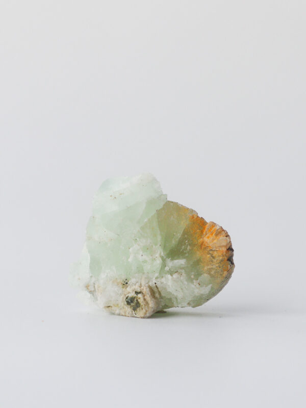 Prehnite in Quartz