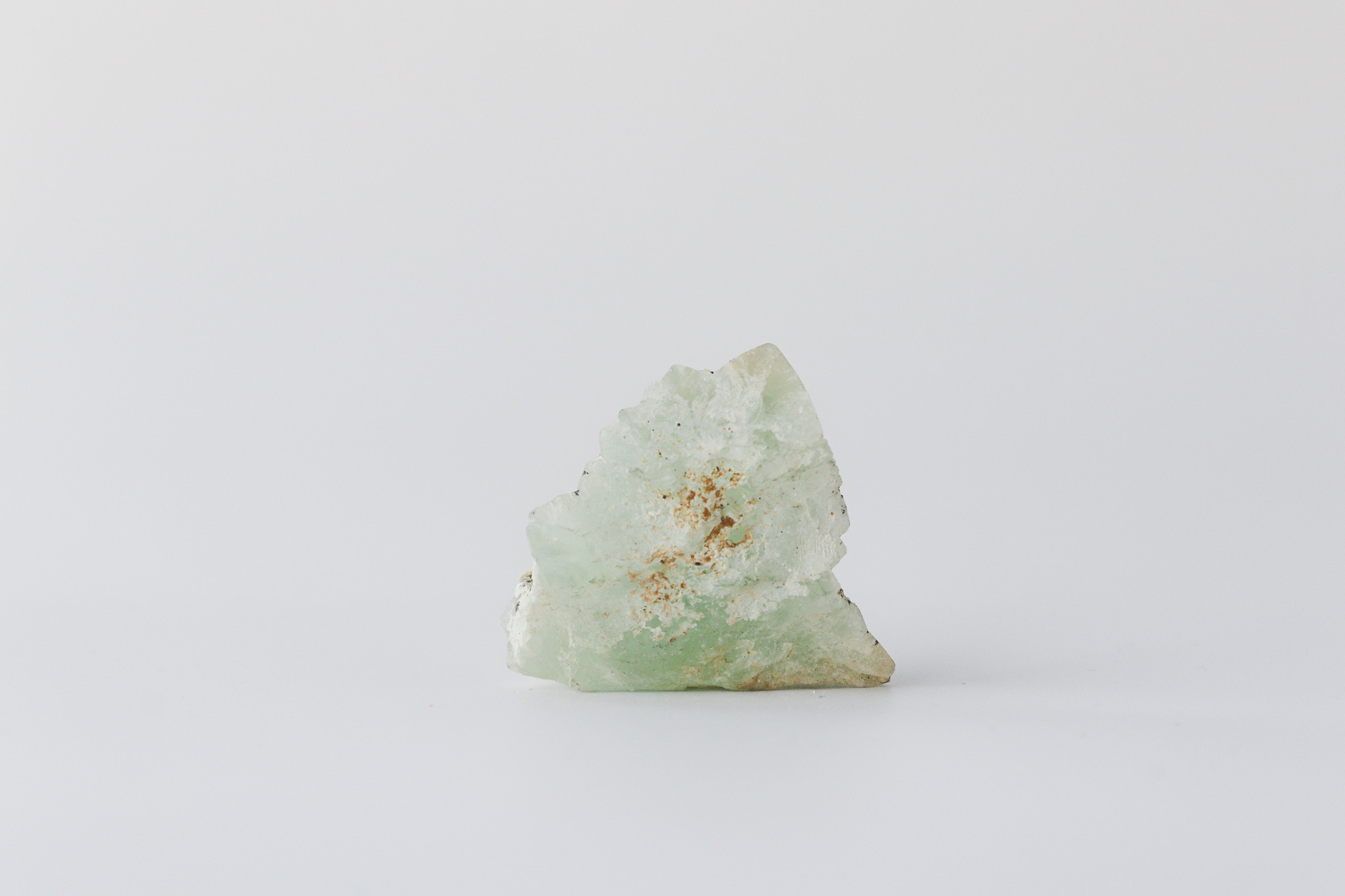 Prehnite in Quartz