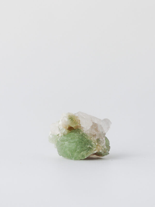 Prehnite in Quartz