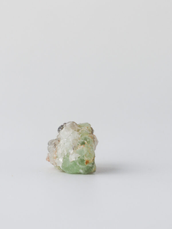 Prehnite in Quartz