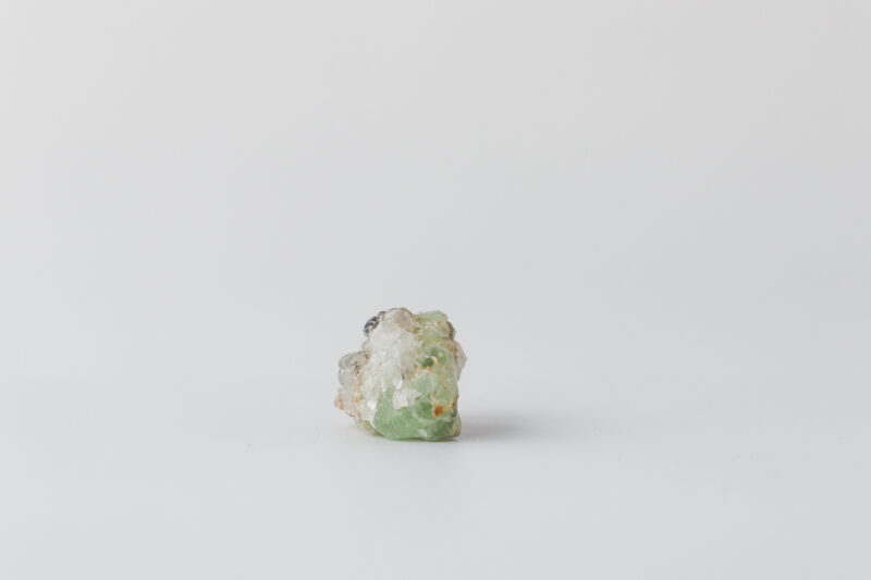 Prehnite in Quartz