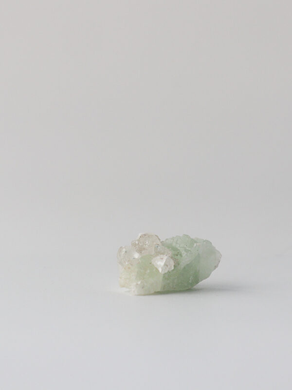 Prehnite in Quartz