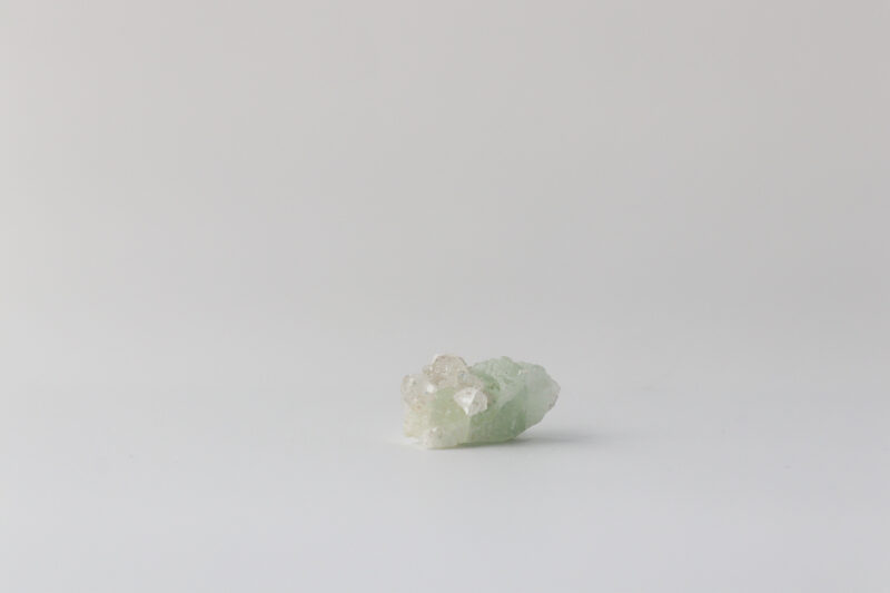 Prehnite in Quartz