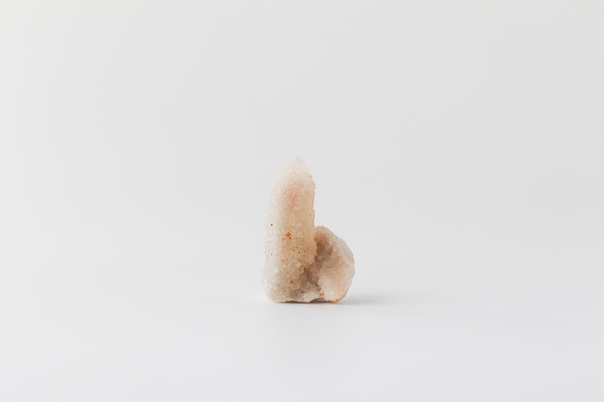 White Golden Spirit Quartz