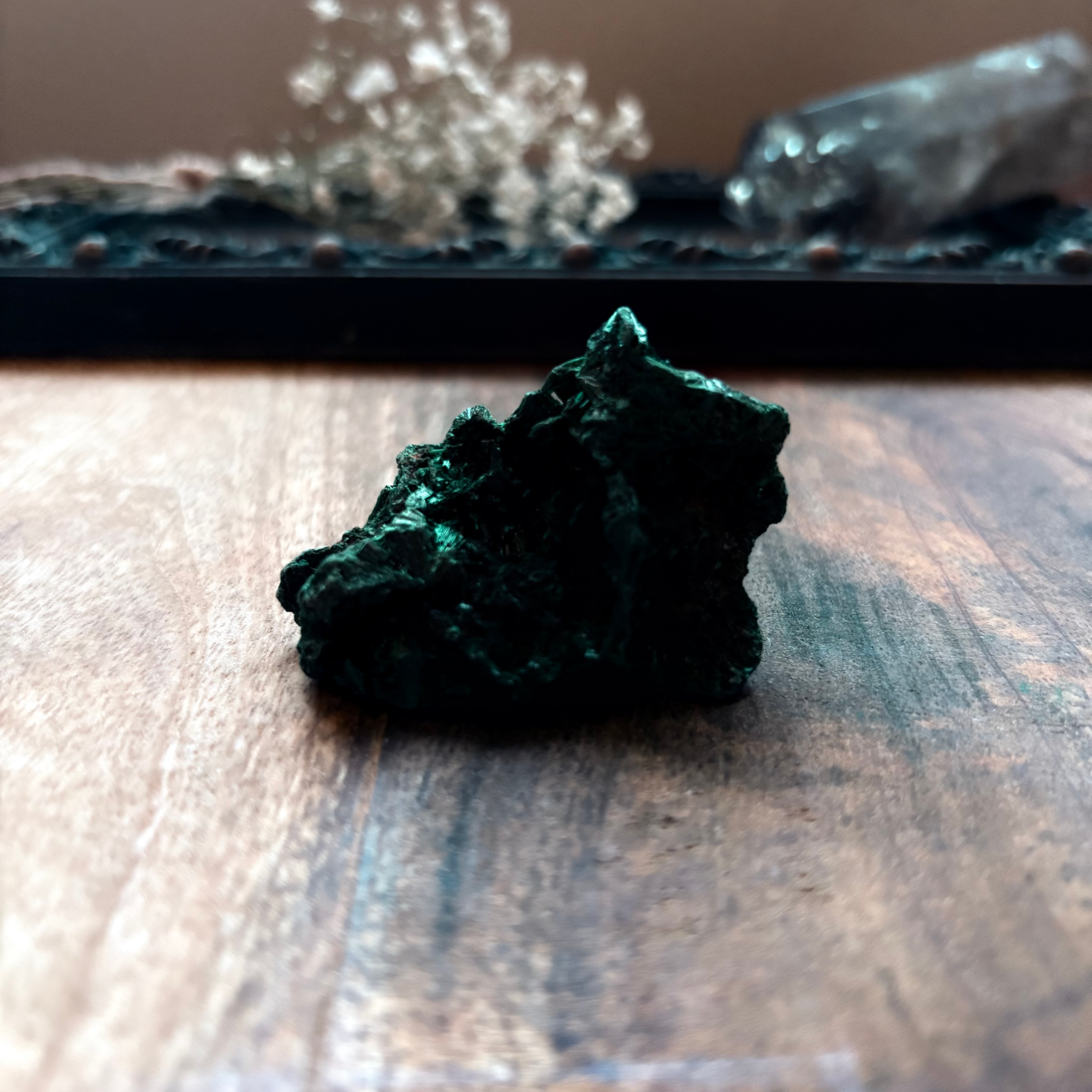 Fibrous Malachite