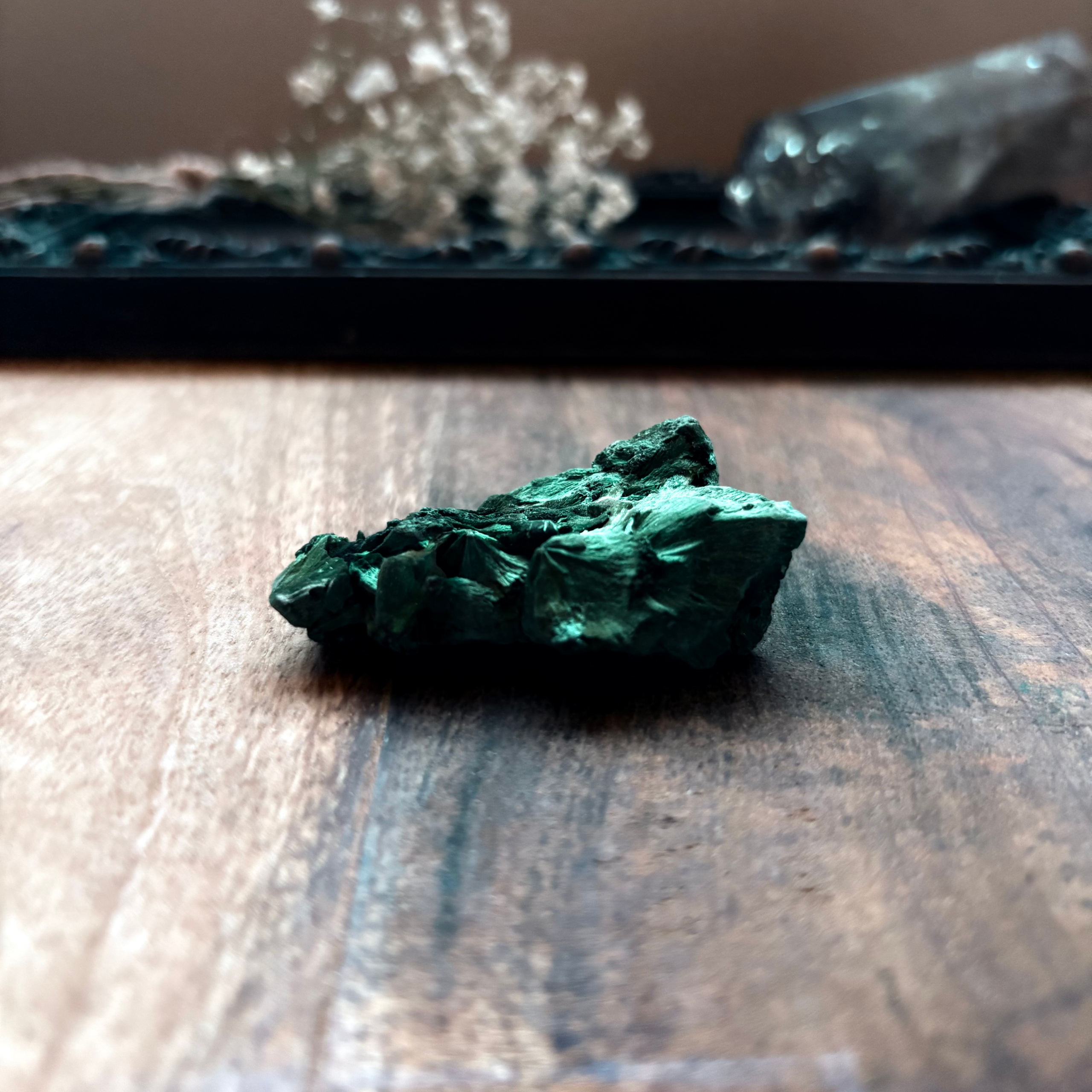 Fibrous Malachite