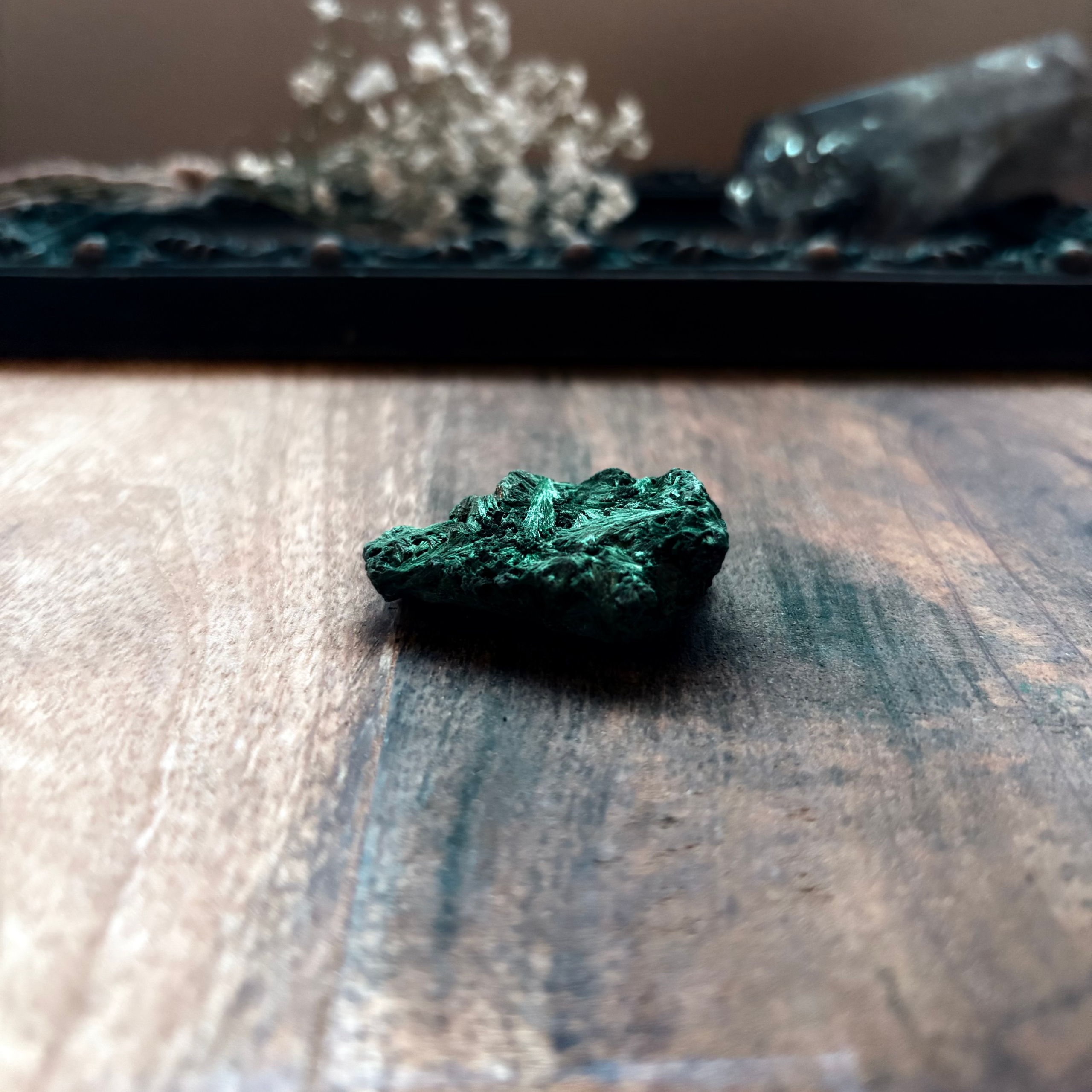 Fibrous Malachite