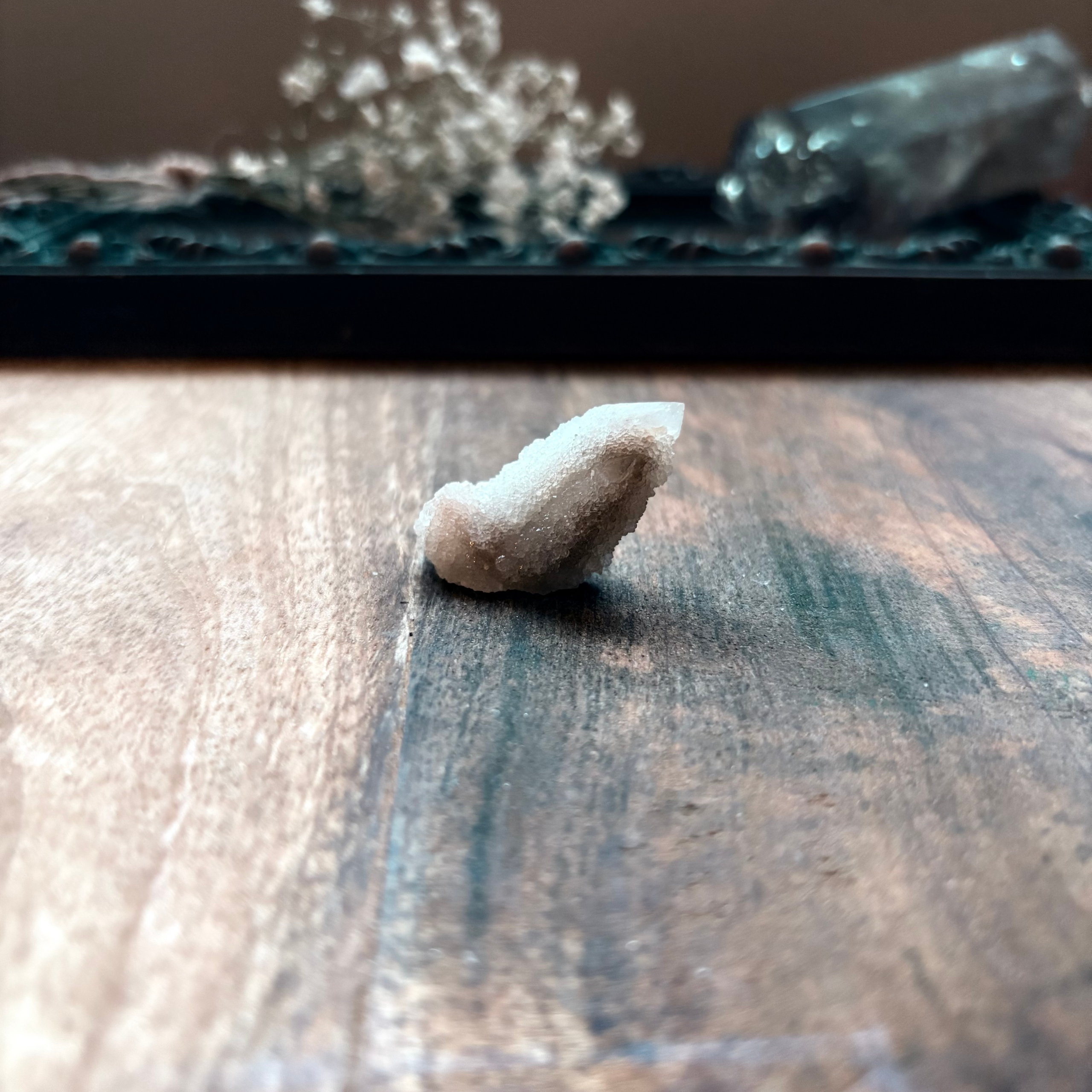 White Golden Spirit Quartz