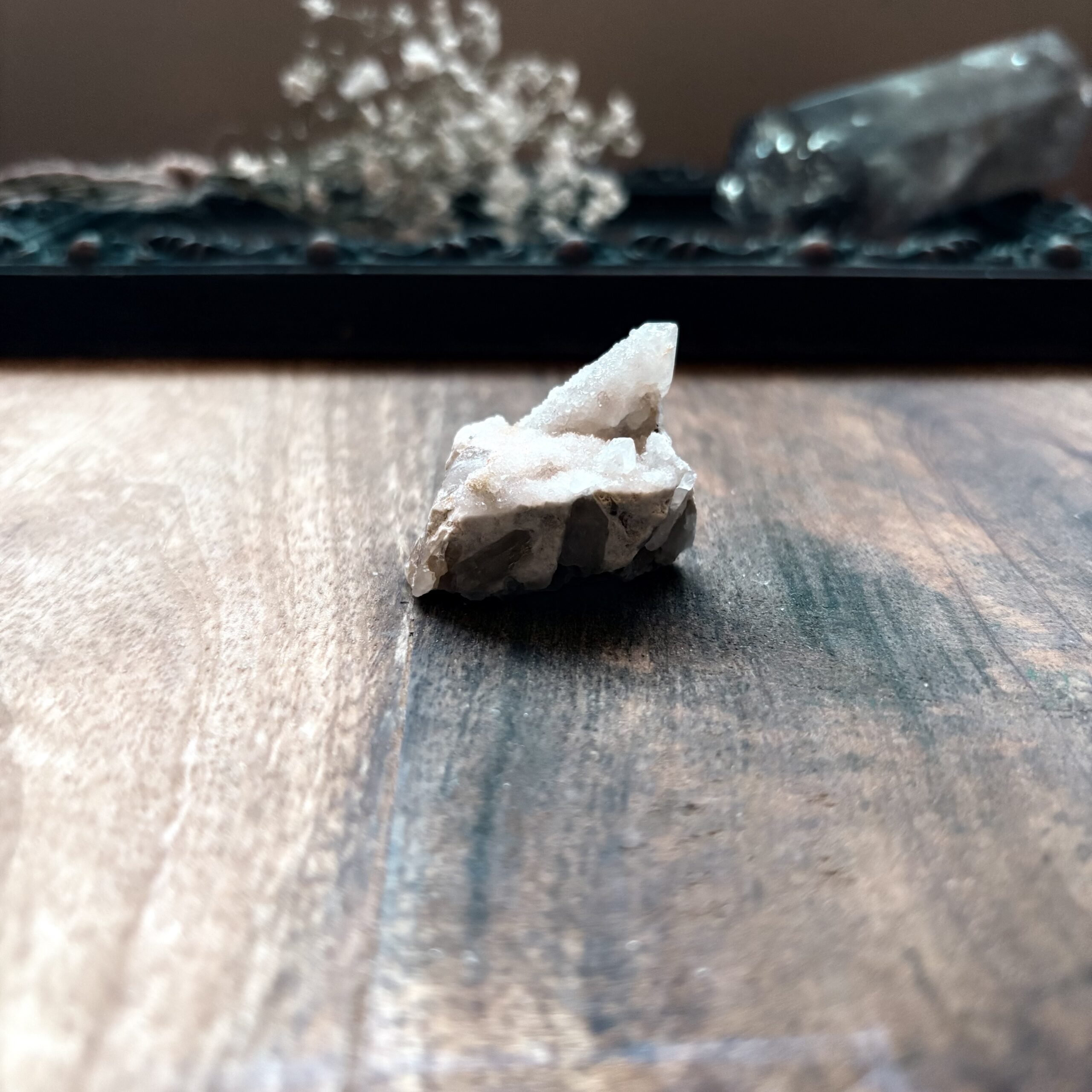 White Golden Spirit Quartz