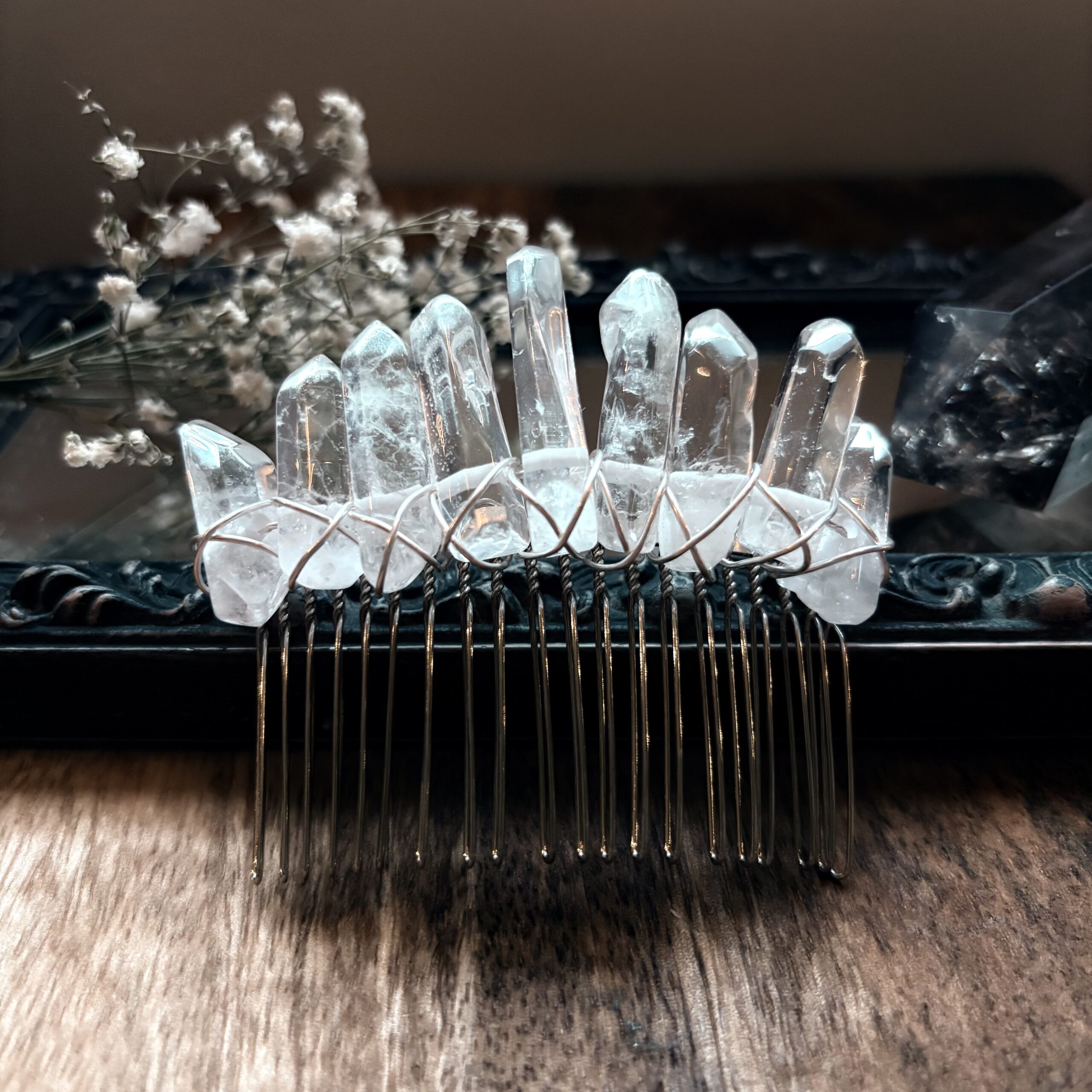 Radiant Goddess Hair Comb