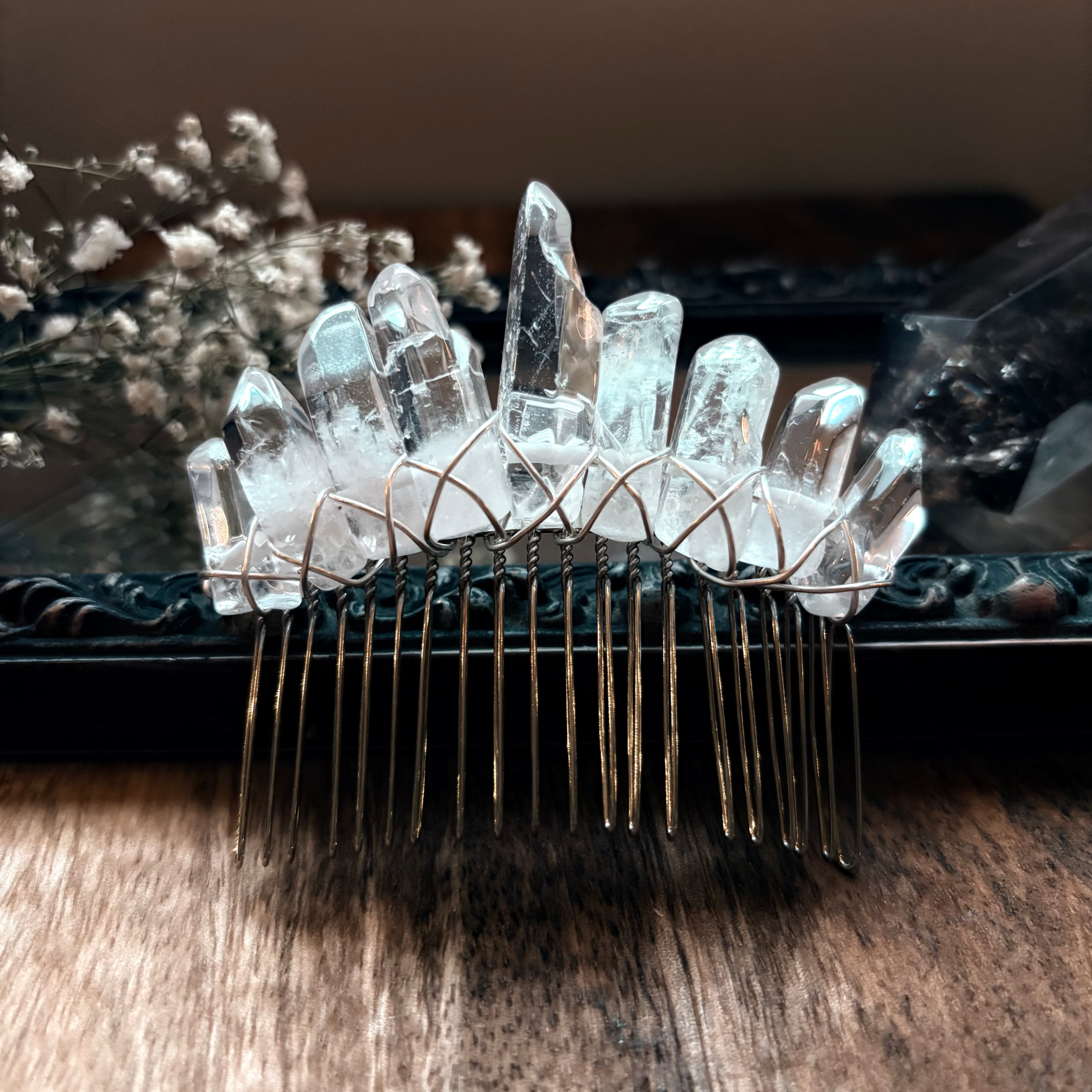 Radiant Goddess Hair Comb